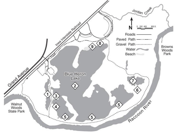 Raccoon River Park Map